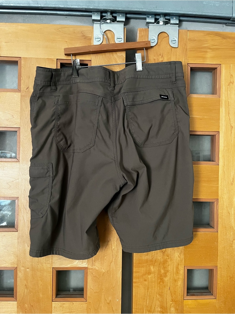 Prana Men's Dark Brown Outdoor Shorts